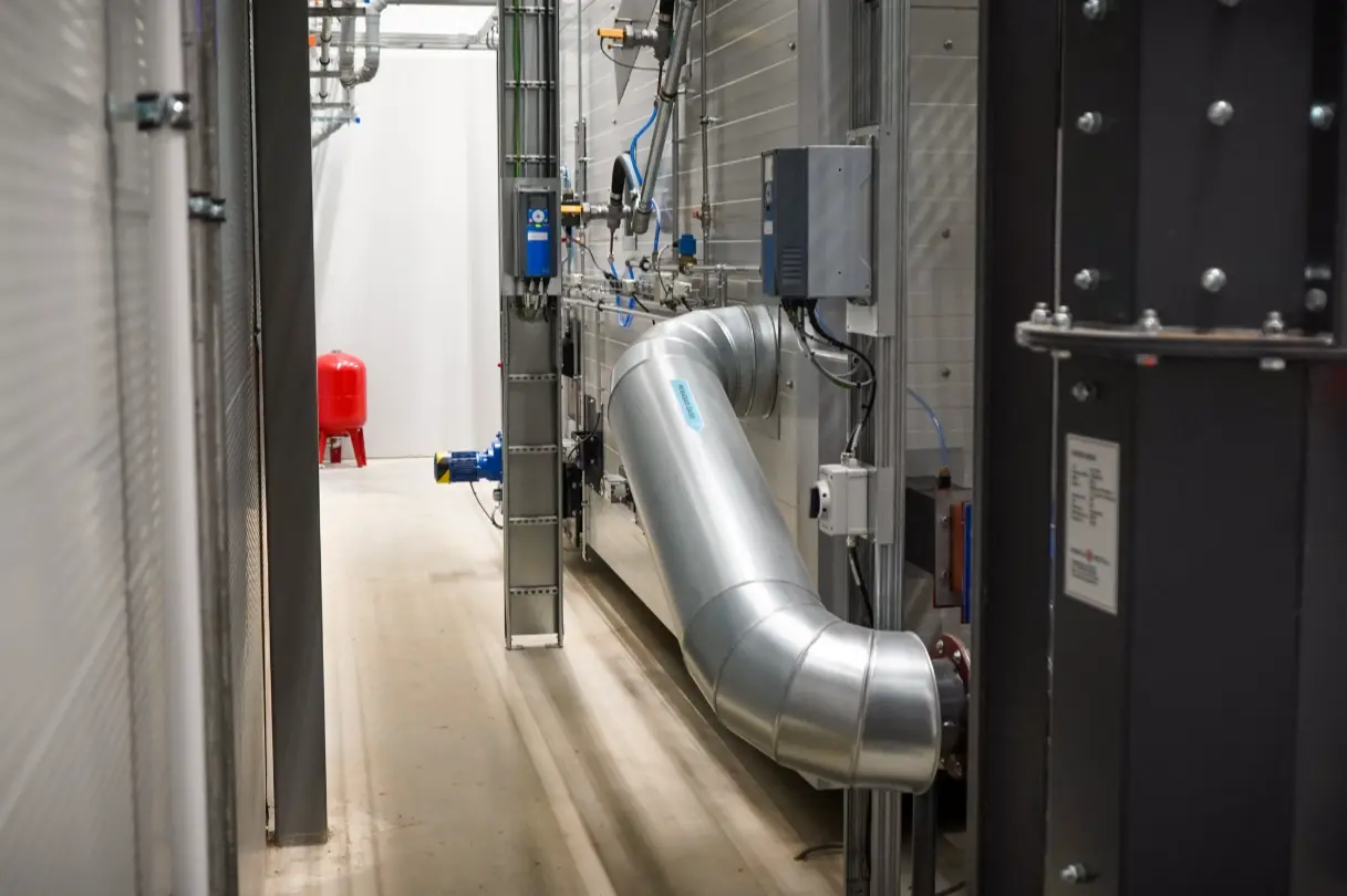 New construction of a boiler house to increase the efficiency of the heat source in Cēsis