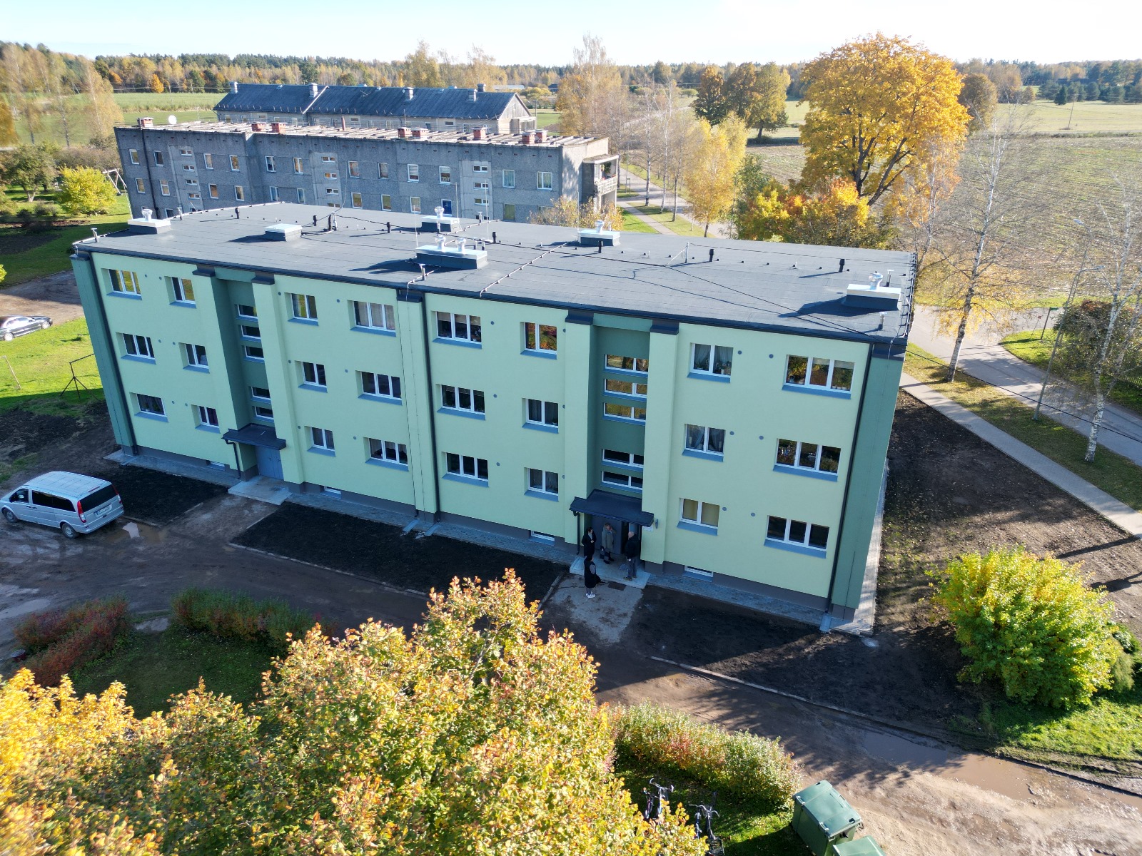 Energy efficiency improvement in the multi-apartment residential building ‘Liepas’, Bērzaine, Bērzaine Parish, Valmiera Municipality